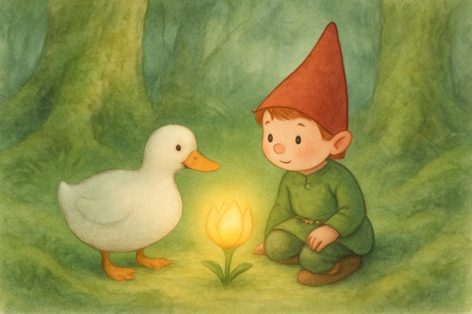 Mosje en de Vlieger, tekening 3