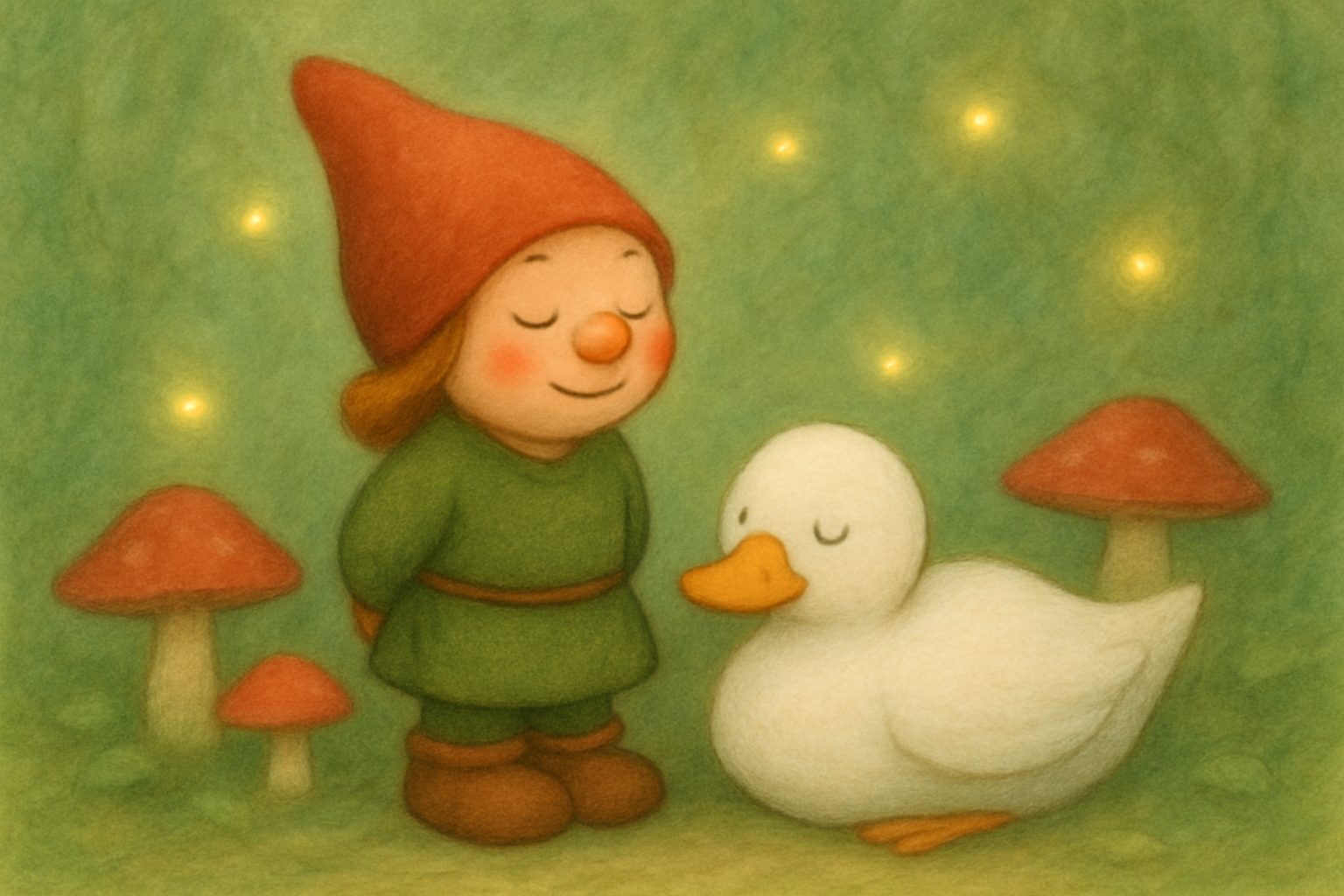 Mosje en de Kleurige Paddenstoelen, tekening 5