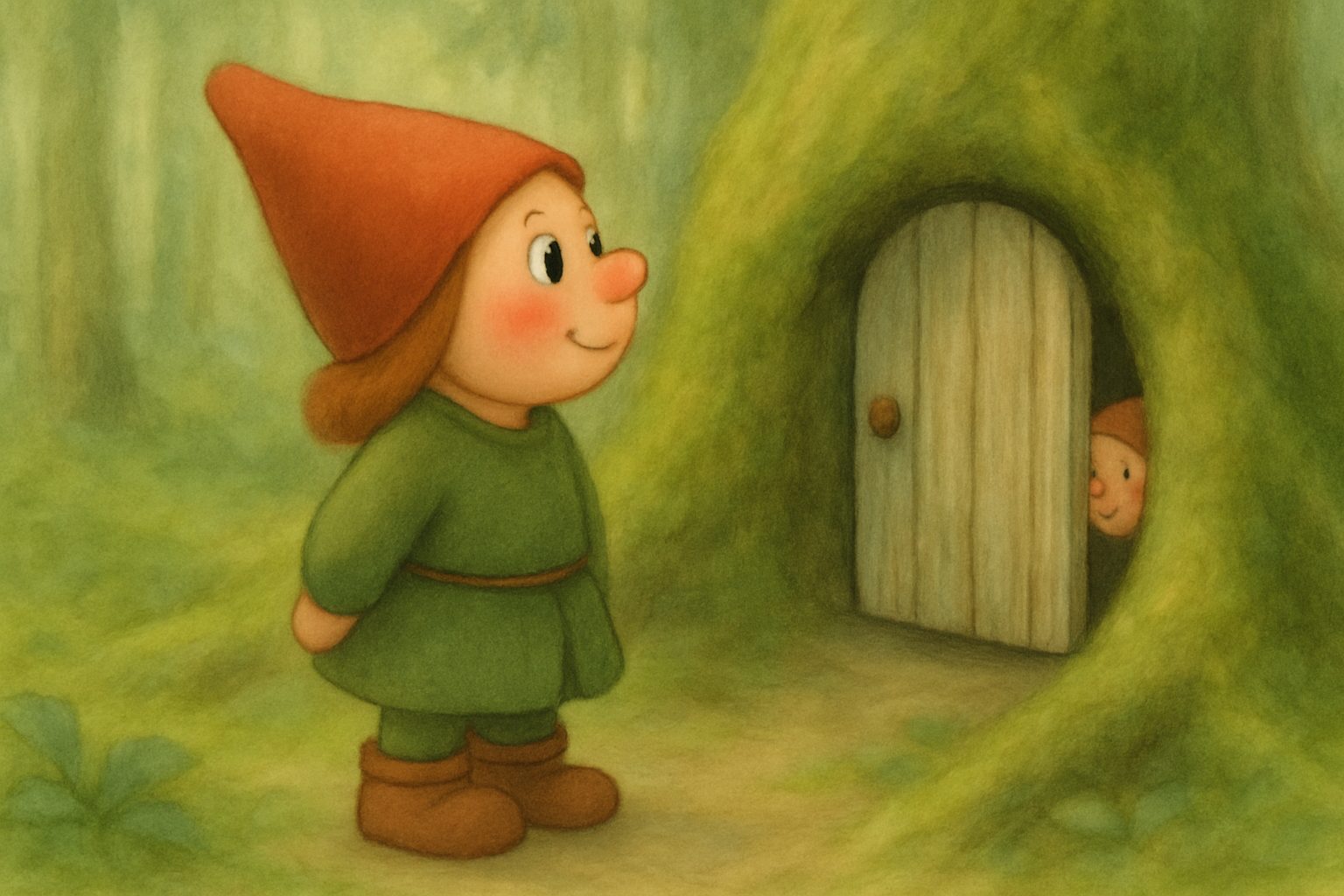 Mosje en het Verstopte Slaapdeurtje, tekening 3