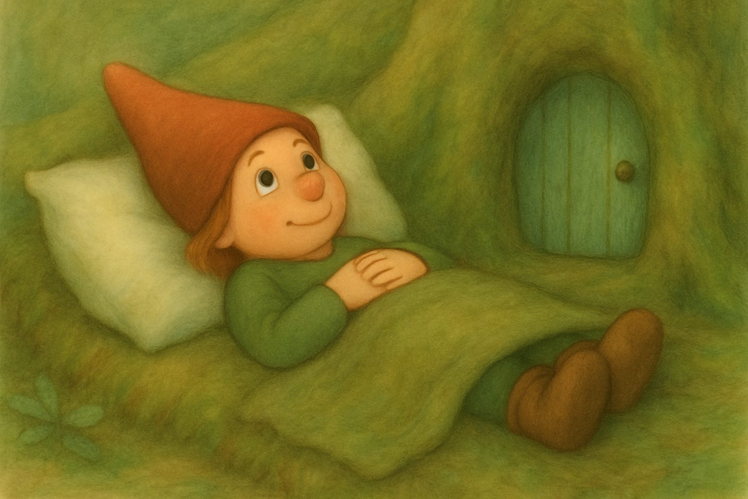 Mosje en het Verstopte Slaapdeurtje, tekening 5