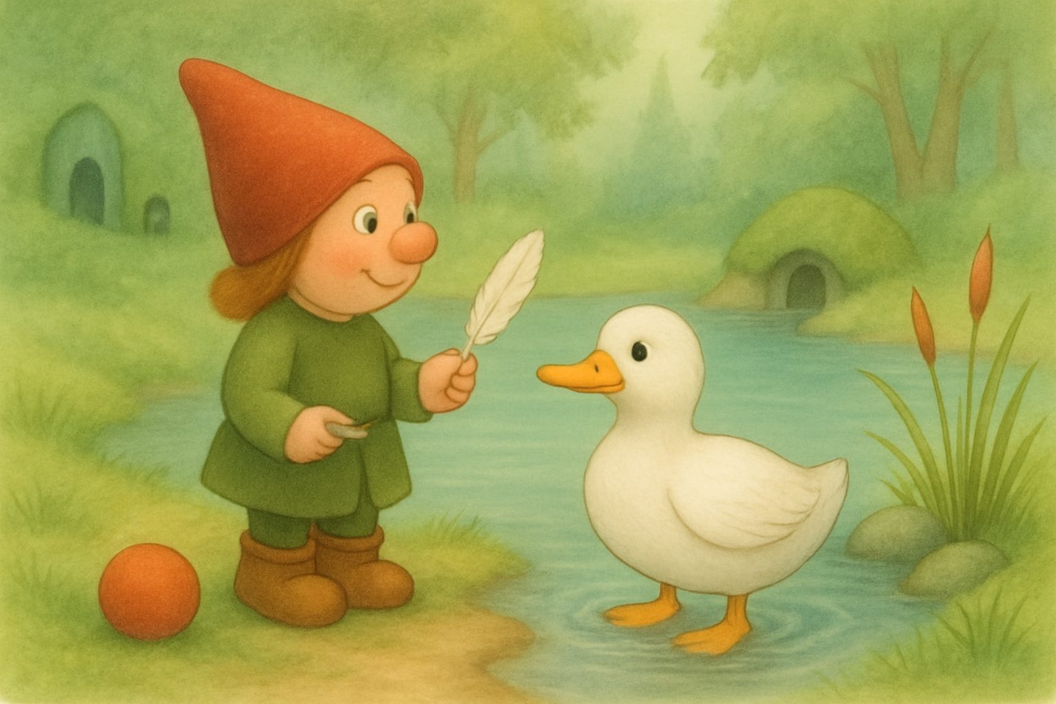 Mosje en de Zachte Wensveren, tekening 2