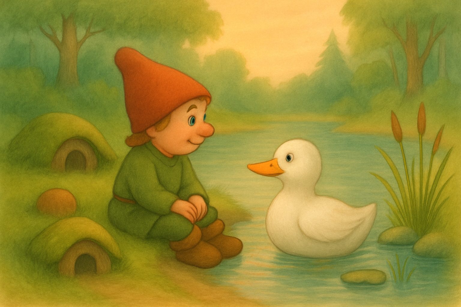 Mosje en de Zachte Wensveren, tekening 4