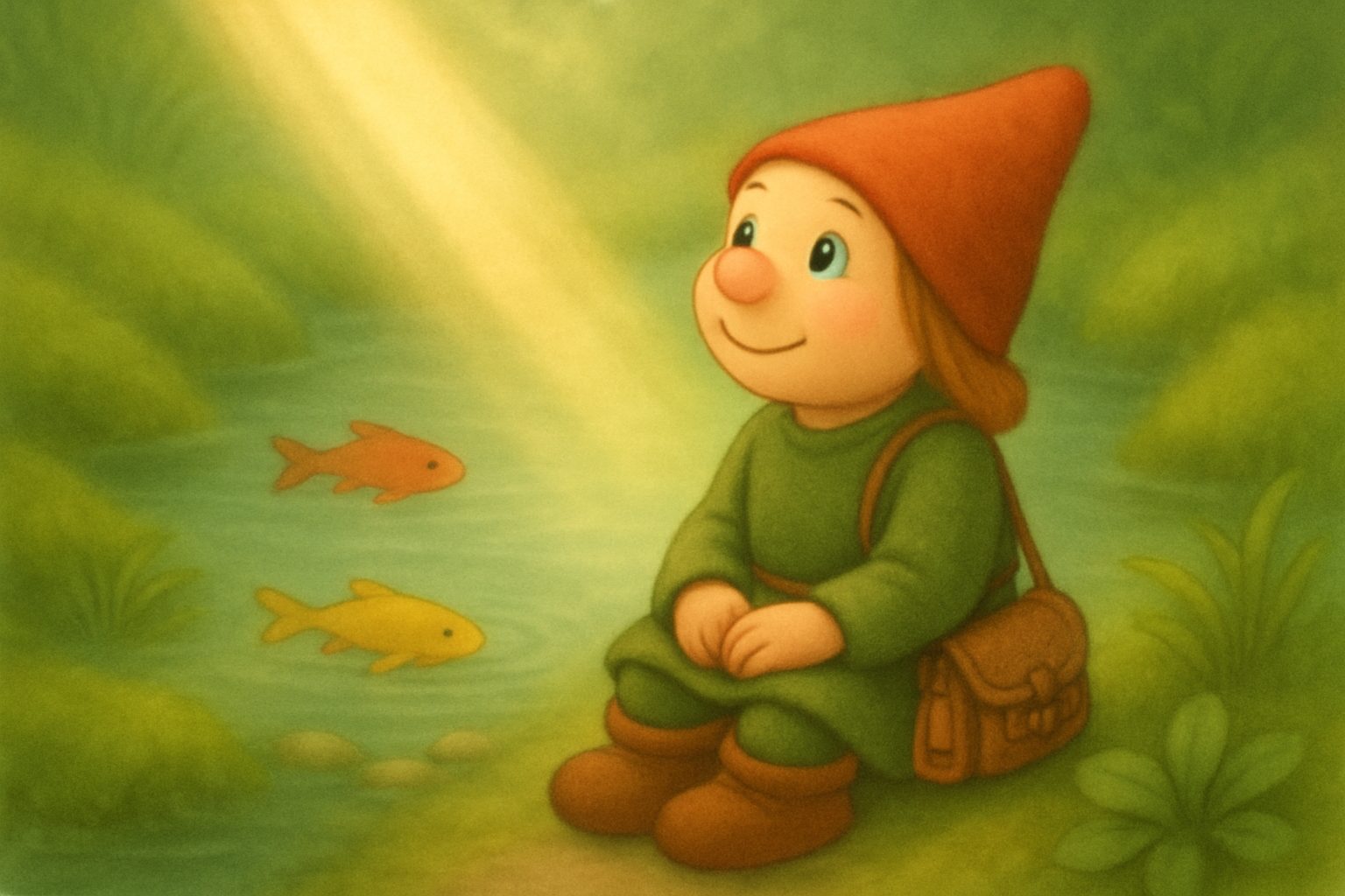Mosje en de Zomerse Mist, tekening 3