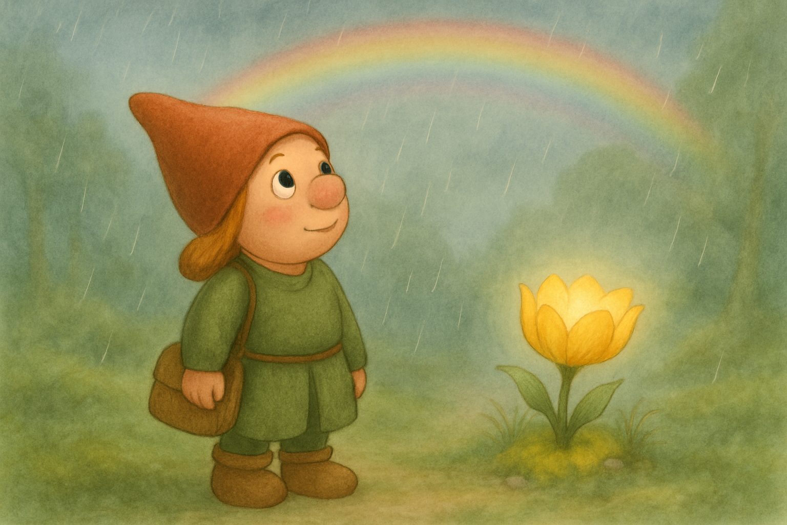 Mosje en de Regenbogenlucht, tekening 4