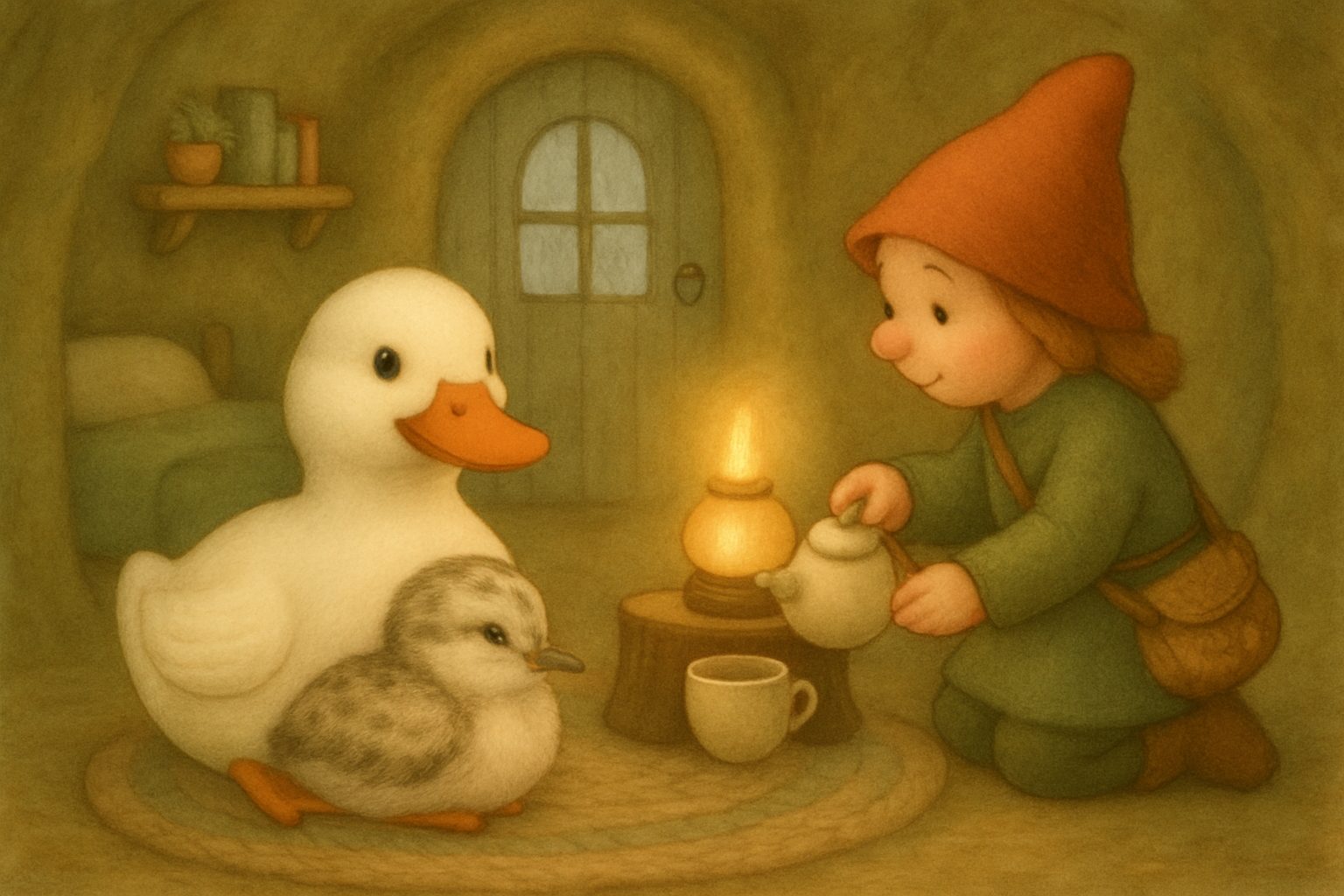 Kwakkel en het Zachte Regendansje (deel 2 van 3: de middag), tekening 5