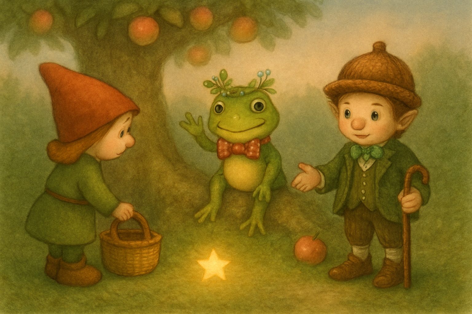 Mosje en het zachte appeltaakje, tekening 4