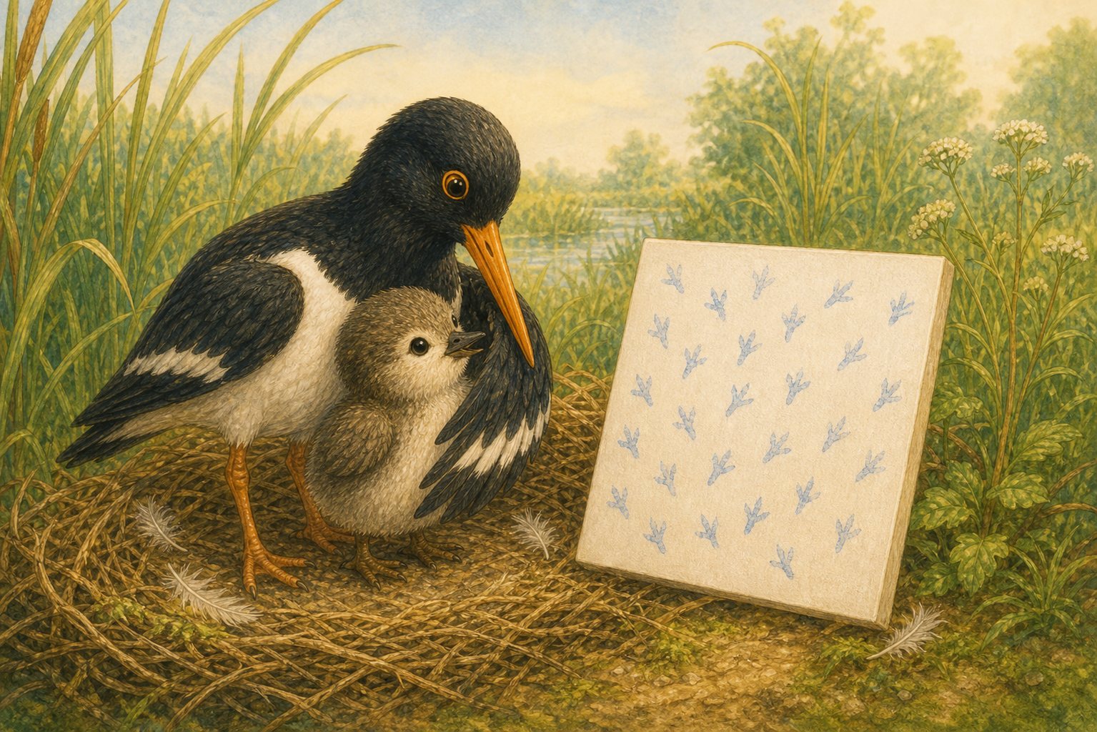 Pips cadeau voor papa, tekening 4