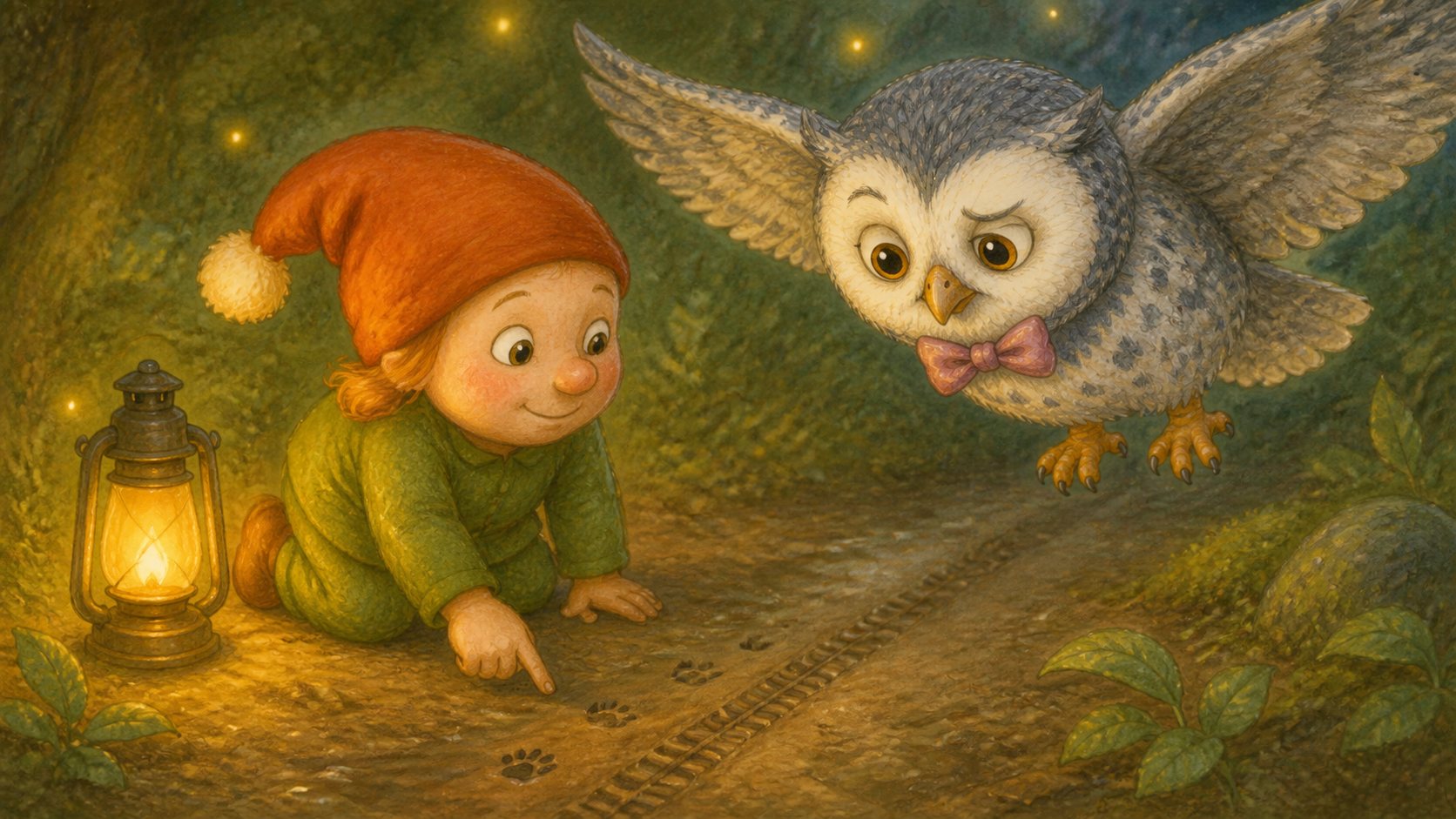 Mosje en het maanlichtpad, tekening 7