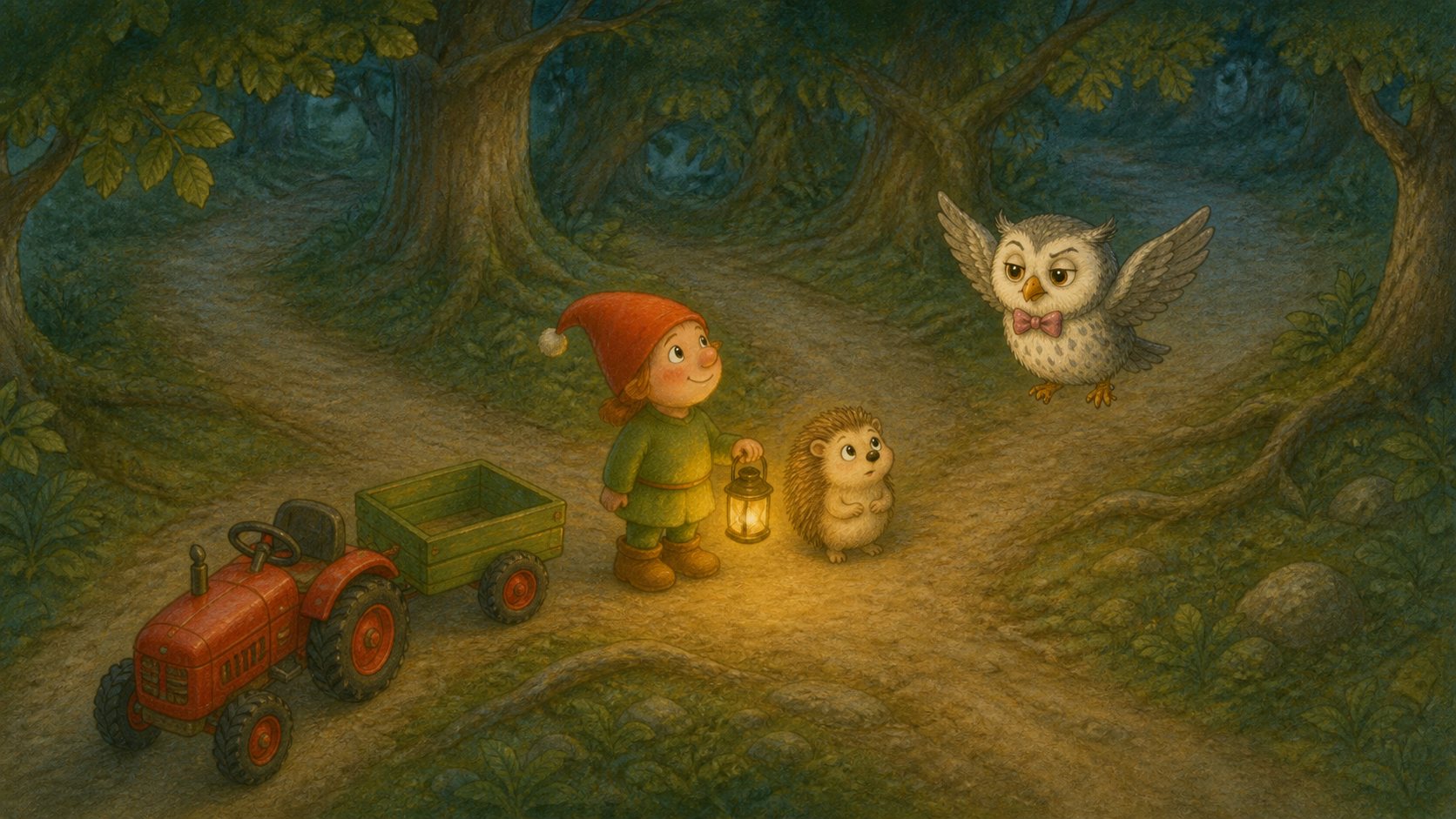 Mosje en het maanlichtpad, tekening 11