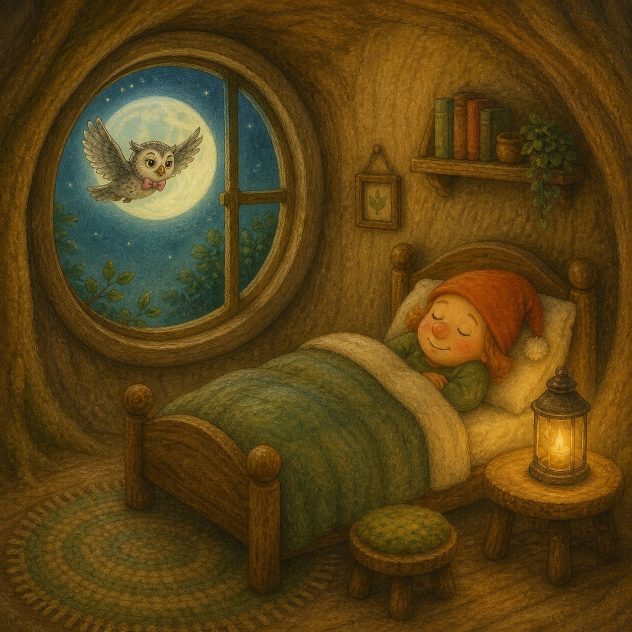 Mosje en het maanlichtpad, tekening 16