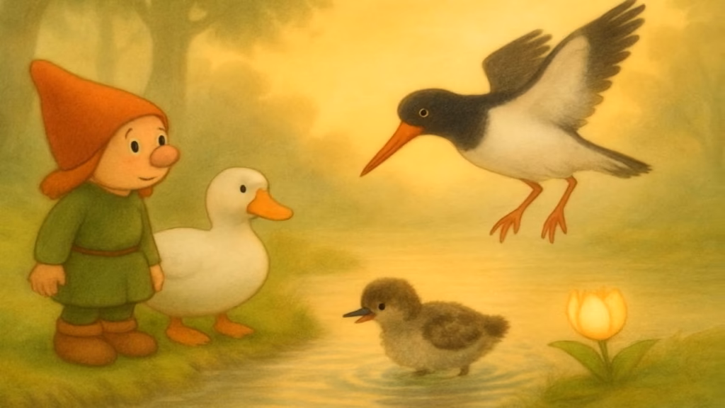 Mosje en het kleine vogeltje